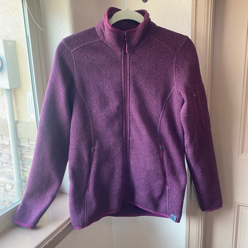 LL Bean Full Zip Fleece Sweater Jacket - XS